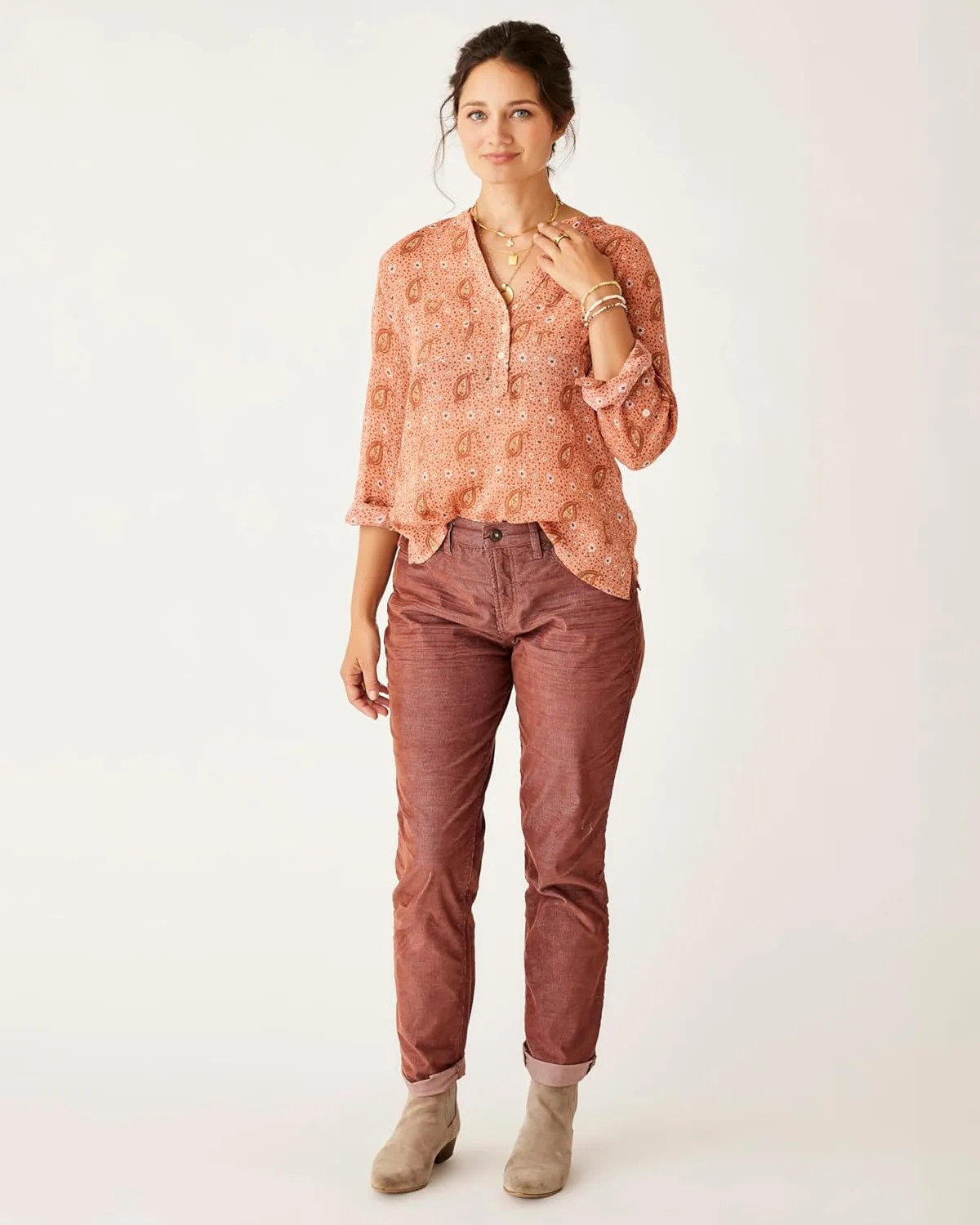 Carve Designs Women's Carson Cord Hi Rise