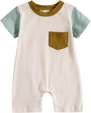 Casual Fall Winter Clothes Infant Baby Boy Long Sleeve Romper Jumpsuit Playsuit One Piece Outfit