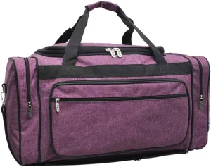 Cherry Crosshatch NGIL Canvas 20" inch Duffle Bag