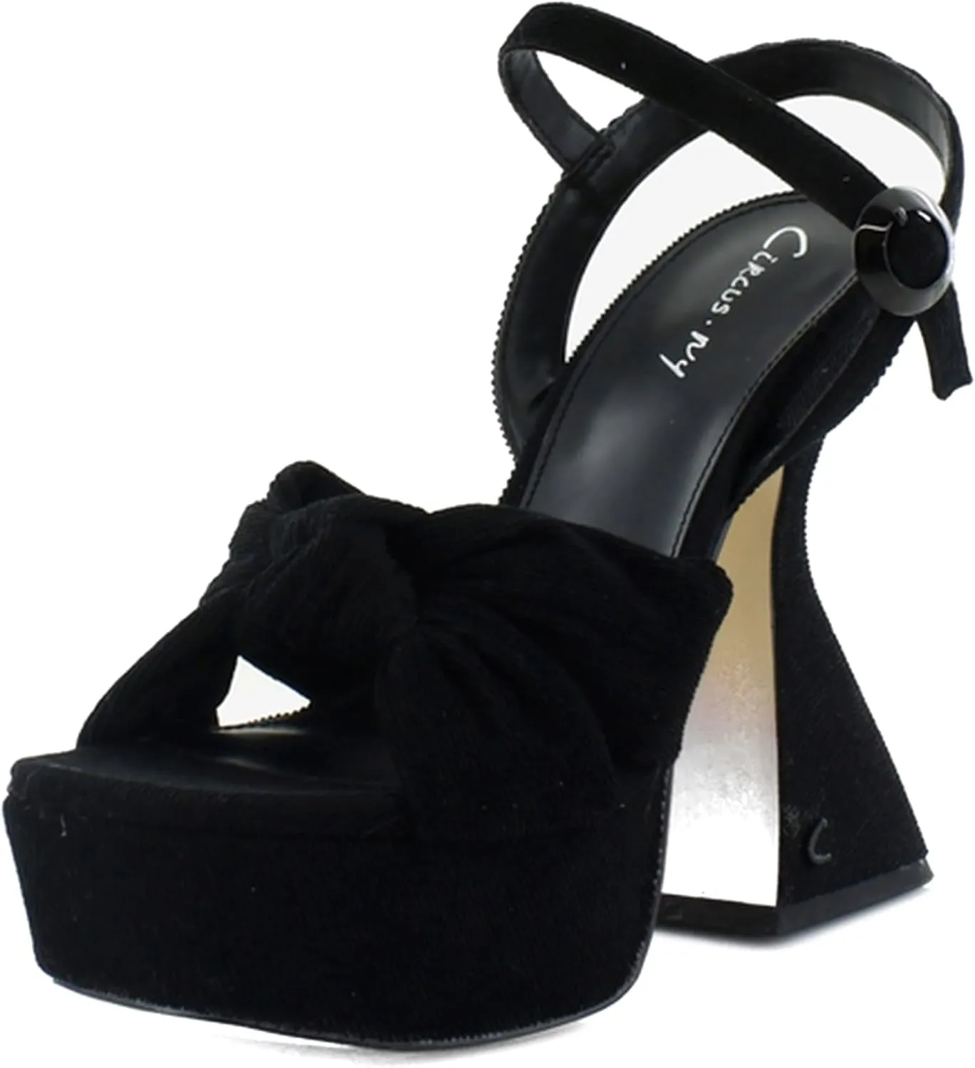 Circus by Sam Edelman Womens Audrea Platform Sandals Black 8 Medium (B,M)