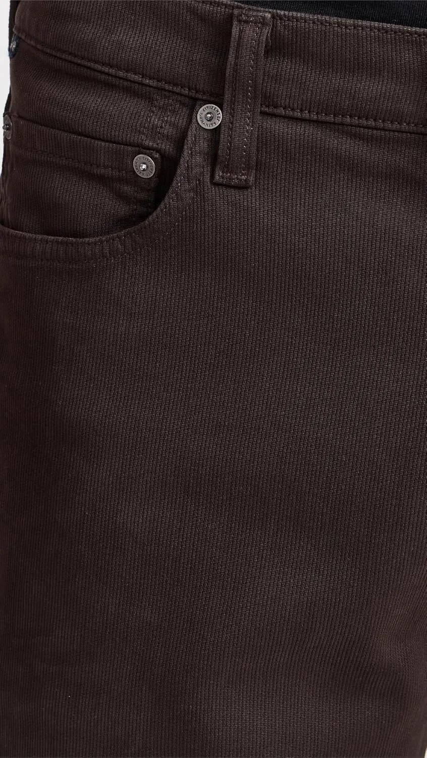 Citizens of Humanity Men's Elijah Bedford Corduroy Straight Jeans