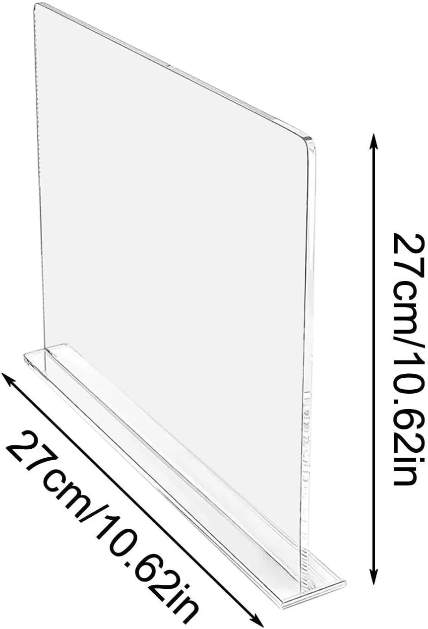 Closet Shelf Dividers - Clear Acrylic Partition Organizers | Non-Slip Closet Separators for Clothes, Towels, Pants, Bags | Easy Install Shelf Divider for Kitchen, Bedroom, Cabinet Storage