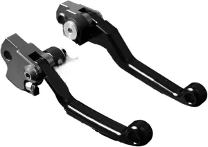 Clutch Brake Lever Set for KLX450R0 for KLX-450R0 for KLX-450 R0 for KLX 450R0 for KLX 450 R0 2008-2015 Motorcycle Pivot Brake Clutch Levers Grip Brake Clutch Lever(Black)
