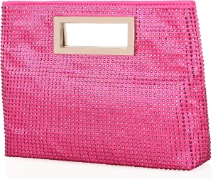 Clutch Purses for Women Sparkly Rhinestone Purse Top Handle Evening Handbag Party Prom Wedding Bags