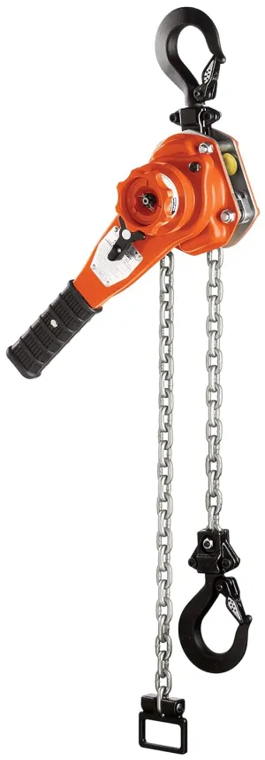 CM BAN15020 Bandit Ratchet Lever Hoist, 16.46" Length, 1-1/2 Ton Capacity, 20' Lift