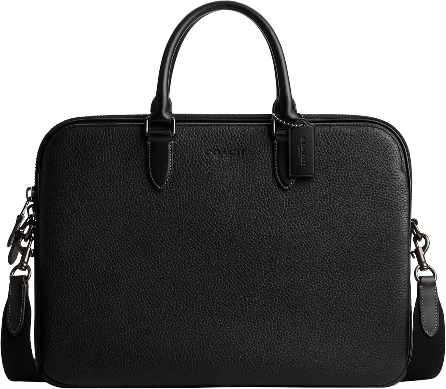 COACH Gotham Slim Briefcase, Black