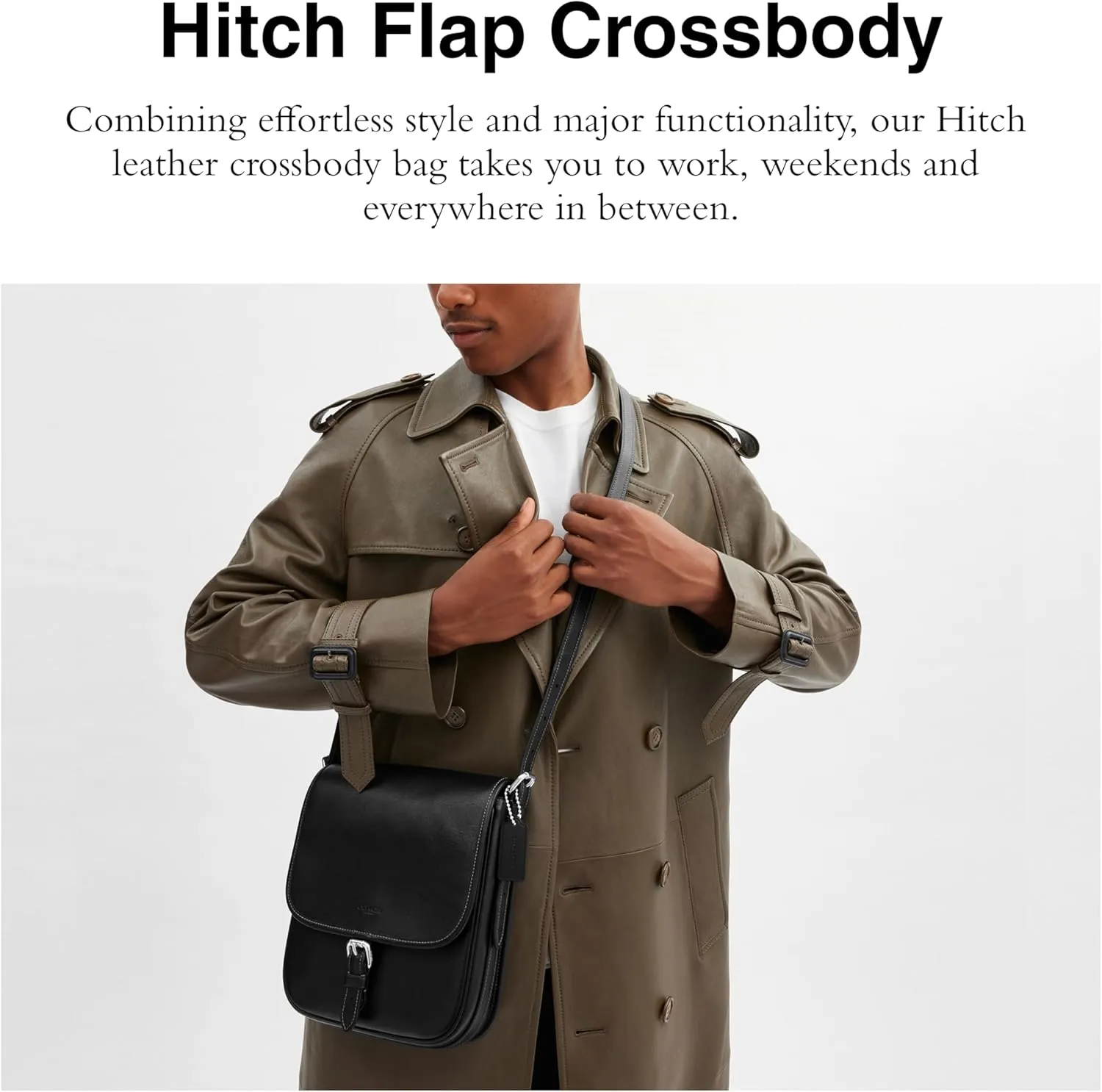 COACH Hitch Flap Crossbody