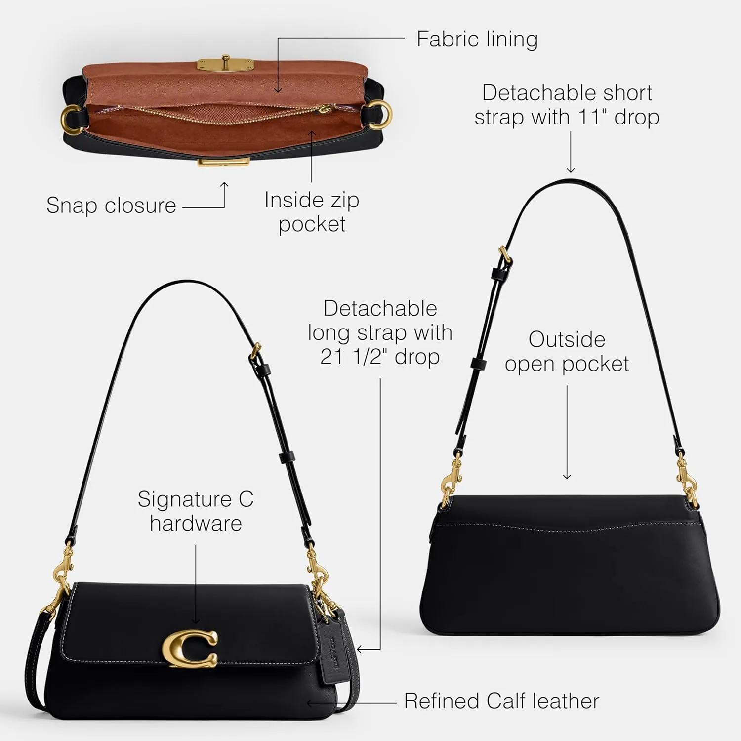 Coach Jet Shoulder Bag