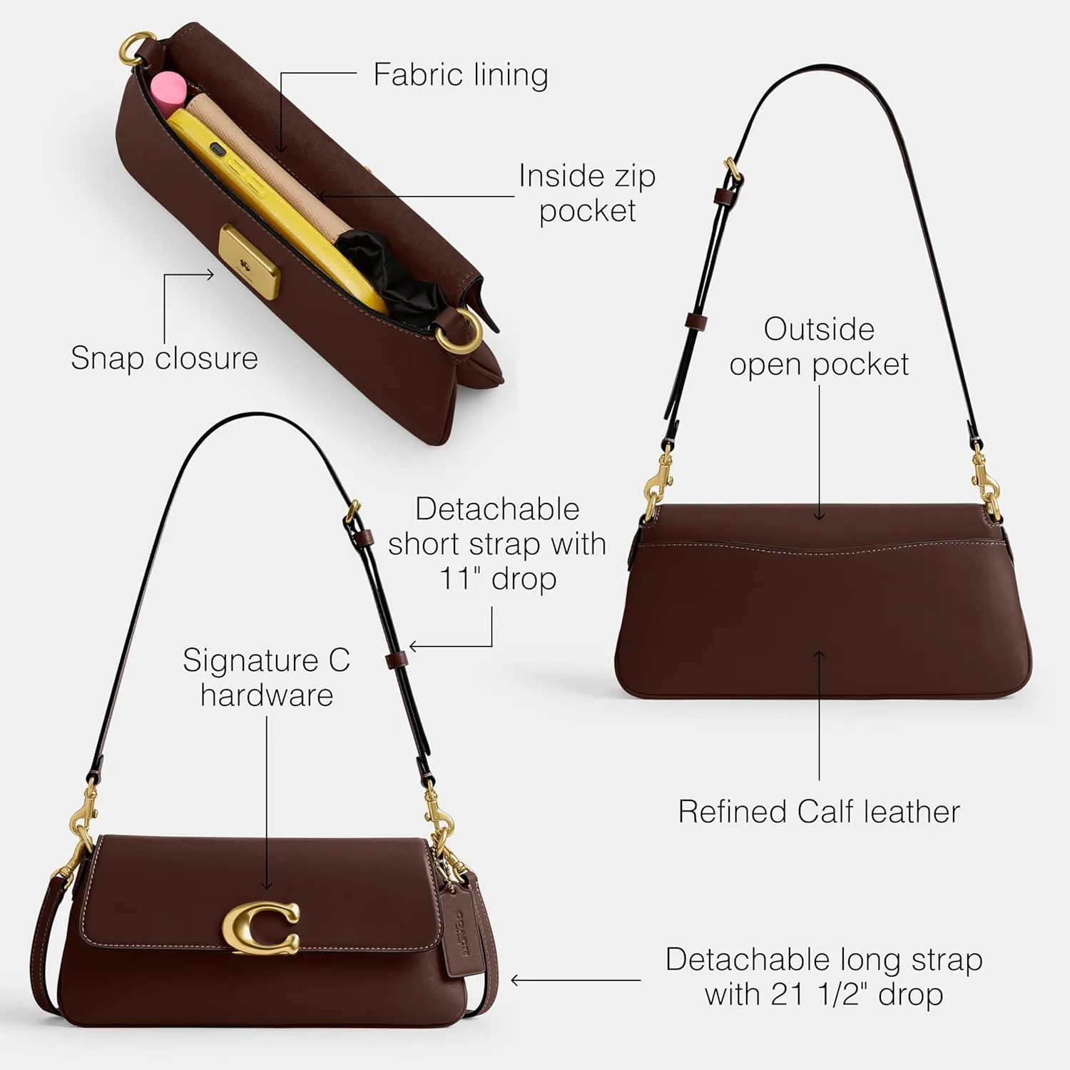 Coach Jet Shoulder Bag