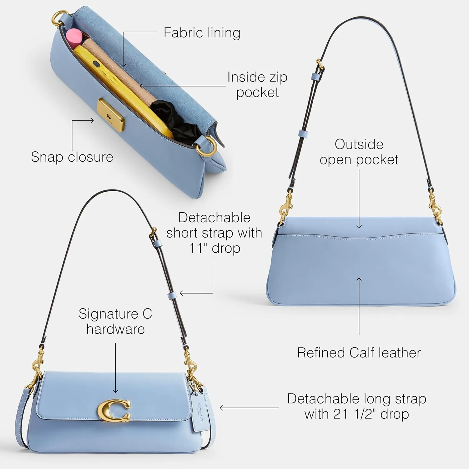 Coach Jet Shoulder Bag