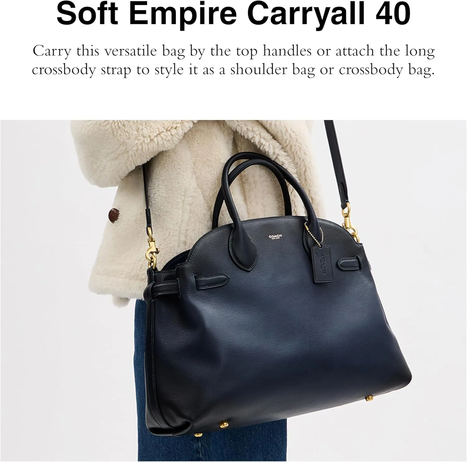 Coach Soft Empire Carryall 40