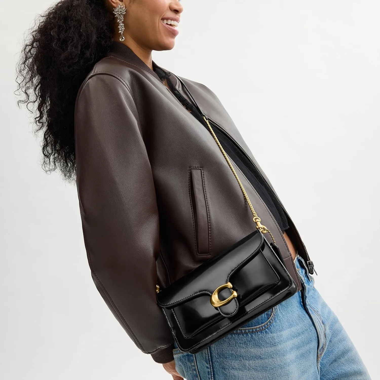 COACH Tabby Chain Clutch