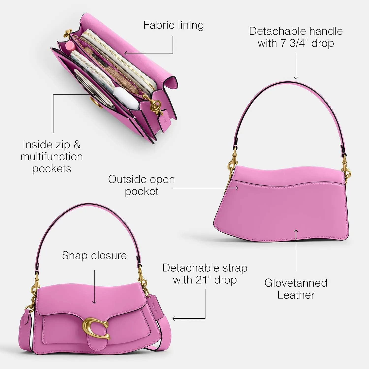Coach Twisted Tabby Shoulder Bag