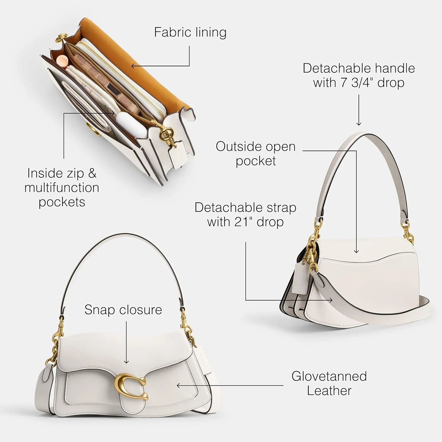 Coach Twisted Tabby Shoulder Bag