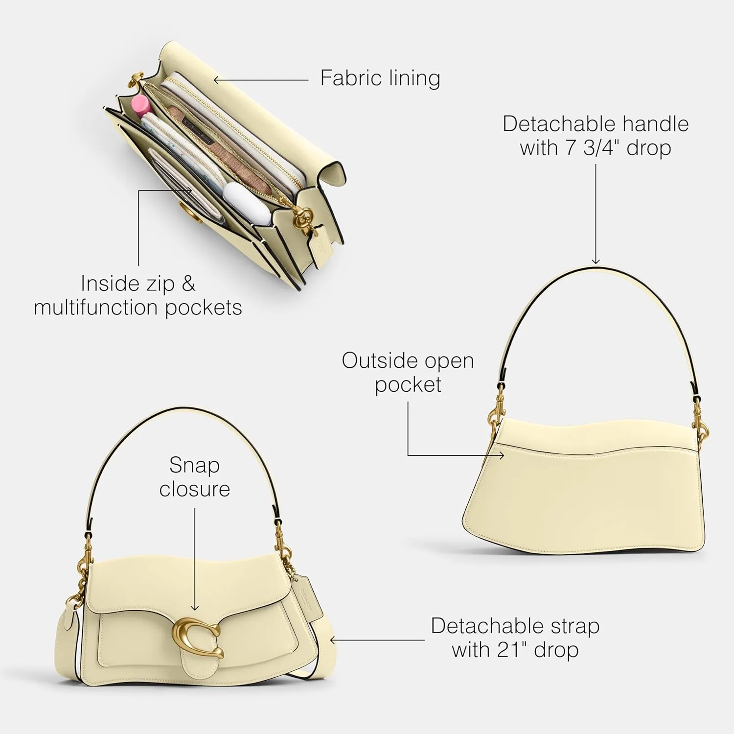 Coach Twisted Tabby Shoulder Bag