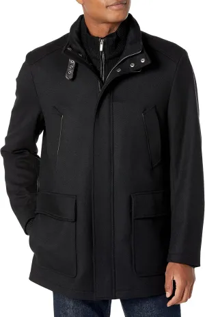 Cole Haan Men's Italian Twill Carcoat Jacket