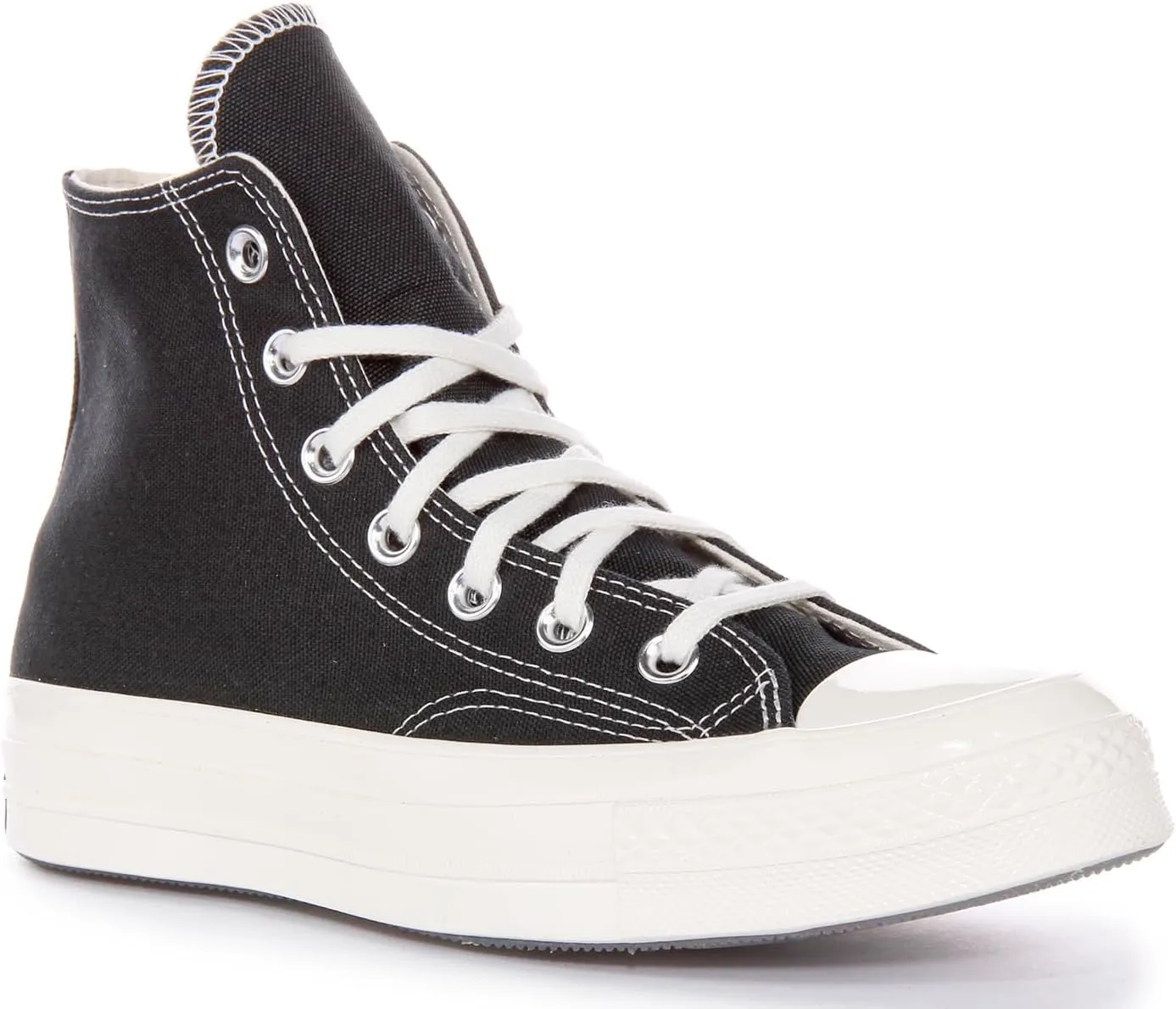 Converse A07108C Women's Chuck Hi Secret Pine Canvas Trainers