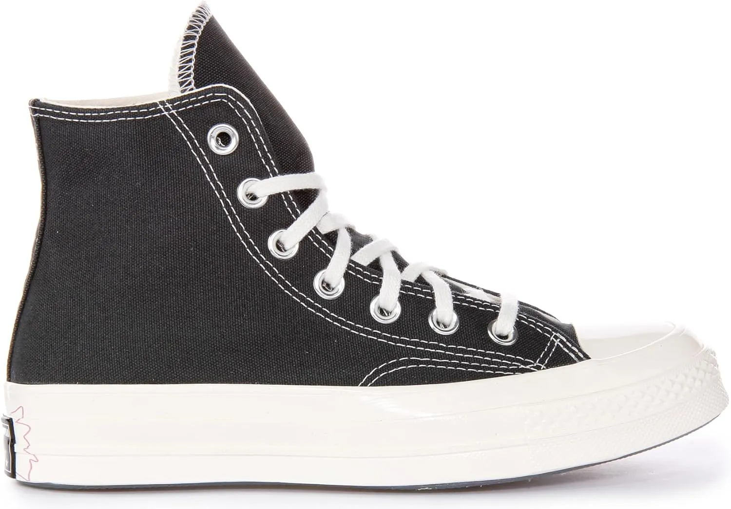 Converse A07108C Women's Chuck Hi Secret Pine Canvas Trainers