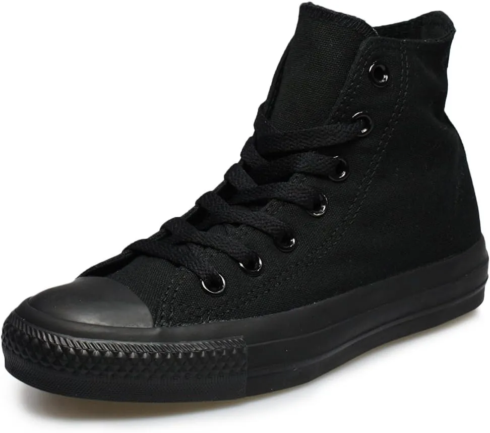 Converse Hi Black Monochrome Unisex Canvas Ankle Trainers
