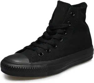 Converse Hi Black Monochrome Unisex Canvas Ankle Trainers