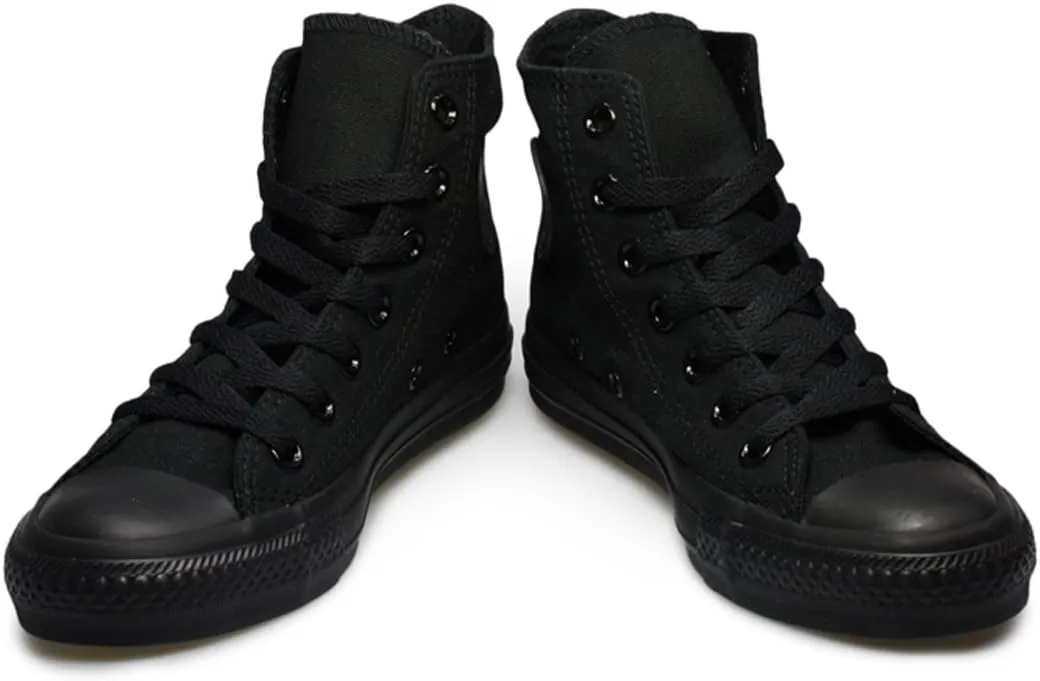 Converse Hi Black Monochrome Unisex Canvas Ankle Trainers