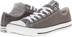 Converse Women's Low-top, Grey Canvas, 9.5