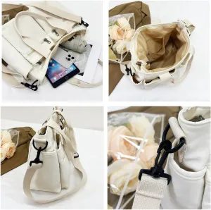 Corduroy Tote Bag for Women with Multiple Pockets Everyday Shoulder Crossbody Bag for Work Handbag Purse