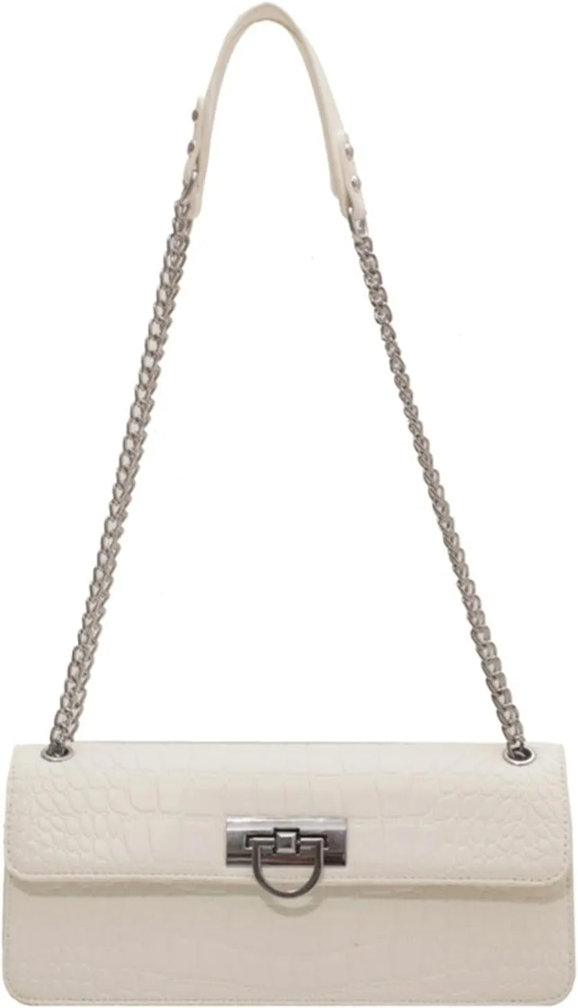 cross-body bag Crocodile Print Chain Shoulder Crossbody Bag