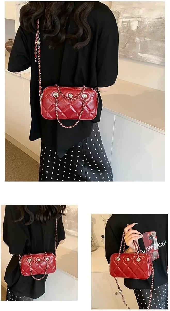 cross-body bag Premium Crossbody Lingerie Chain Bag