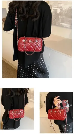 cross-body bag Premium Crossbody Lingerie Chain Bag