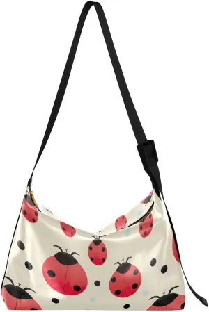 Crossbody Bag for Women Men with Adjustable Strap PU Leather Shoulder Hobo Purse Bag 208001