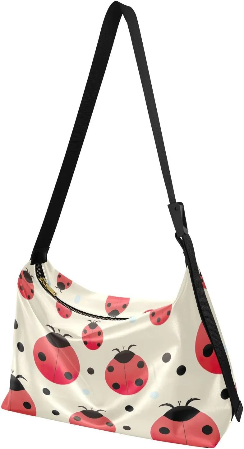 Crossbody Bag for Women Men with Adjustable Strap PU Leather Shoulder Hobo Purse Bag 208001