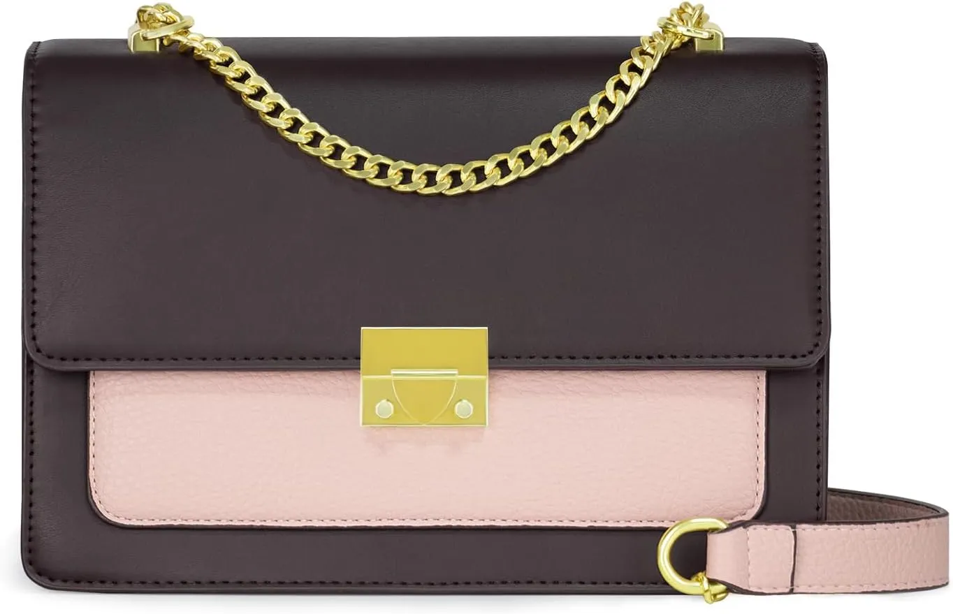 Crossbody Bags for Women Leather Purse Trendy Shoulder Handbags Small Cross Body Purses with chain
