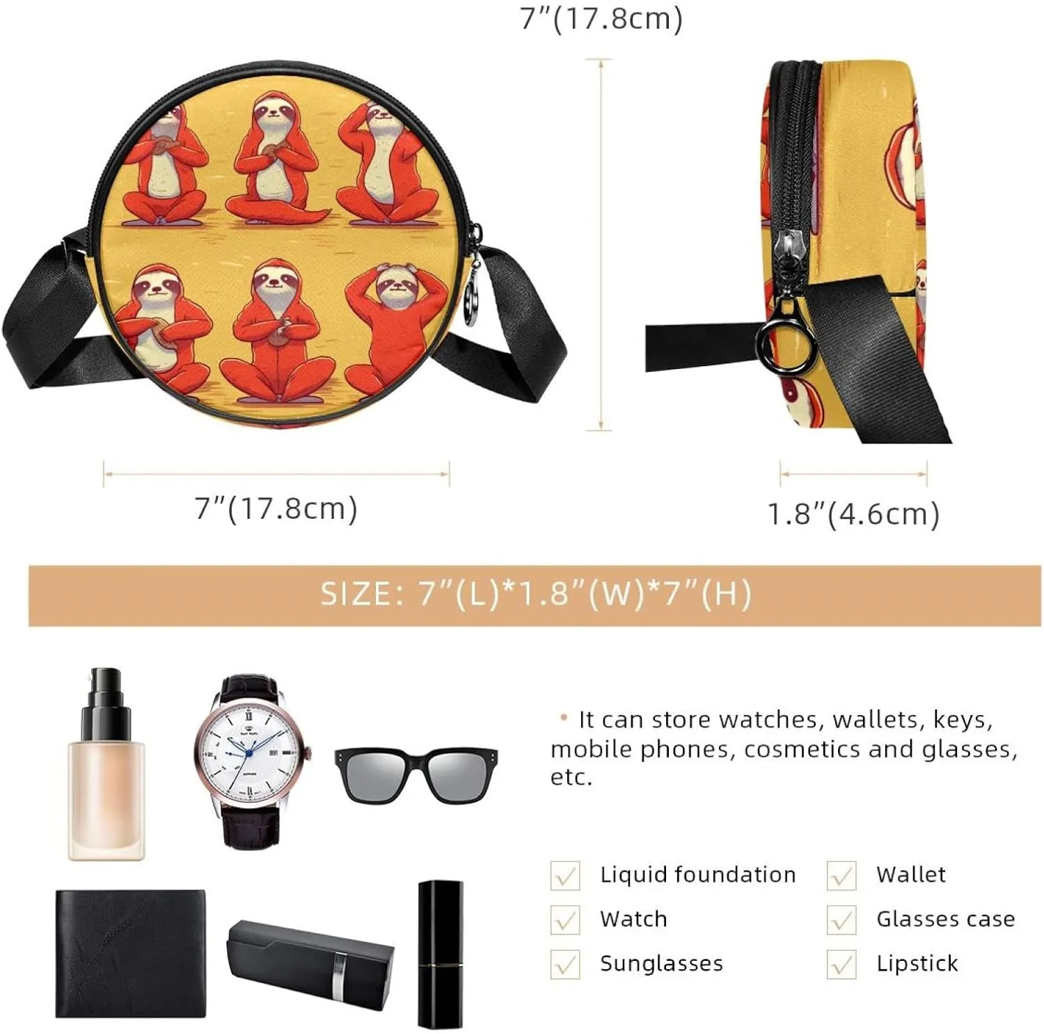 Crossbody Bags for Women,Crossbody Bag Men,Small Sling Bag,Crossbody Purse
