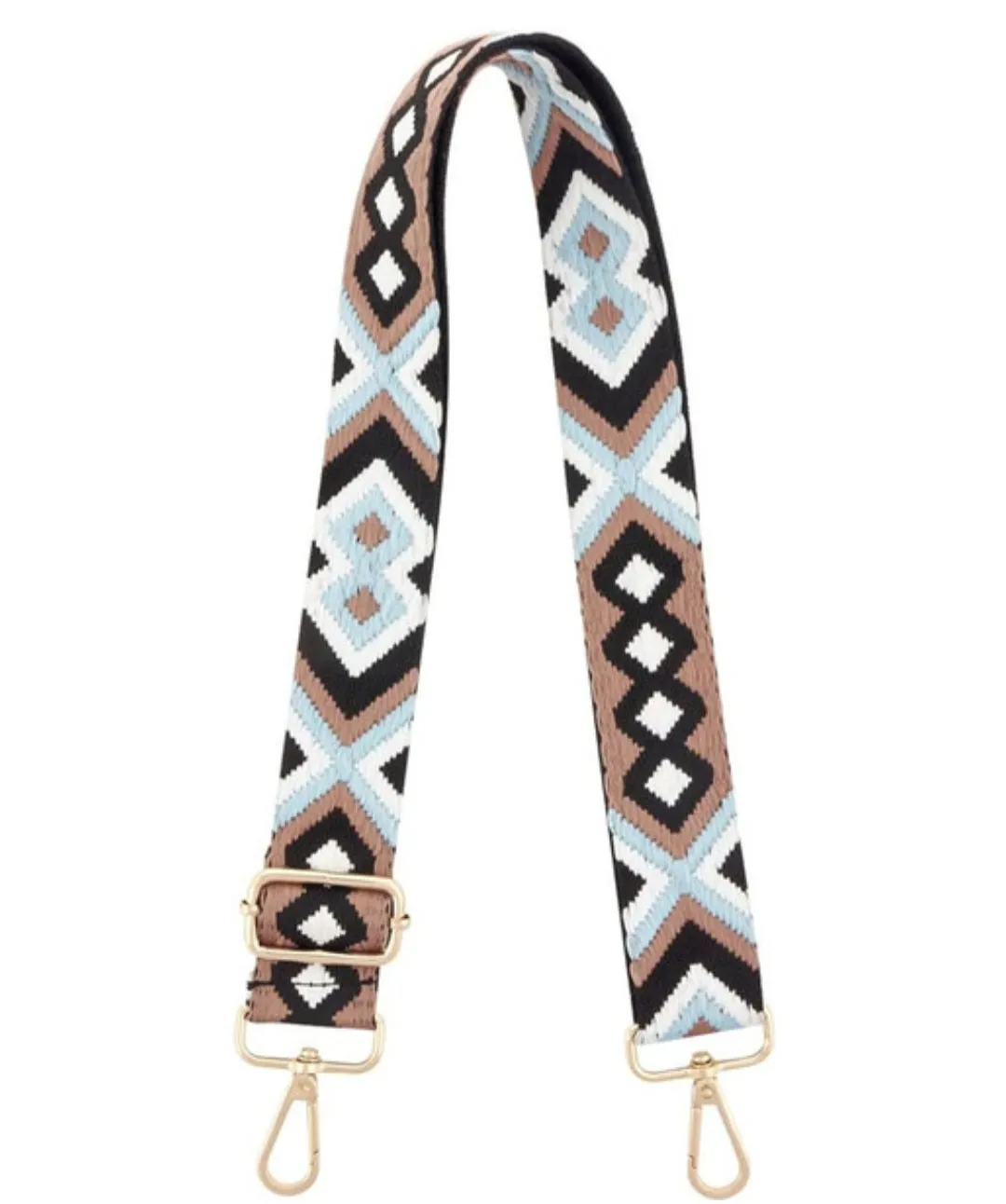 CROSSBODY GUITAR STRAP (multi)