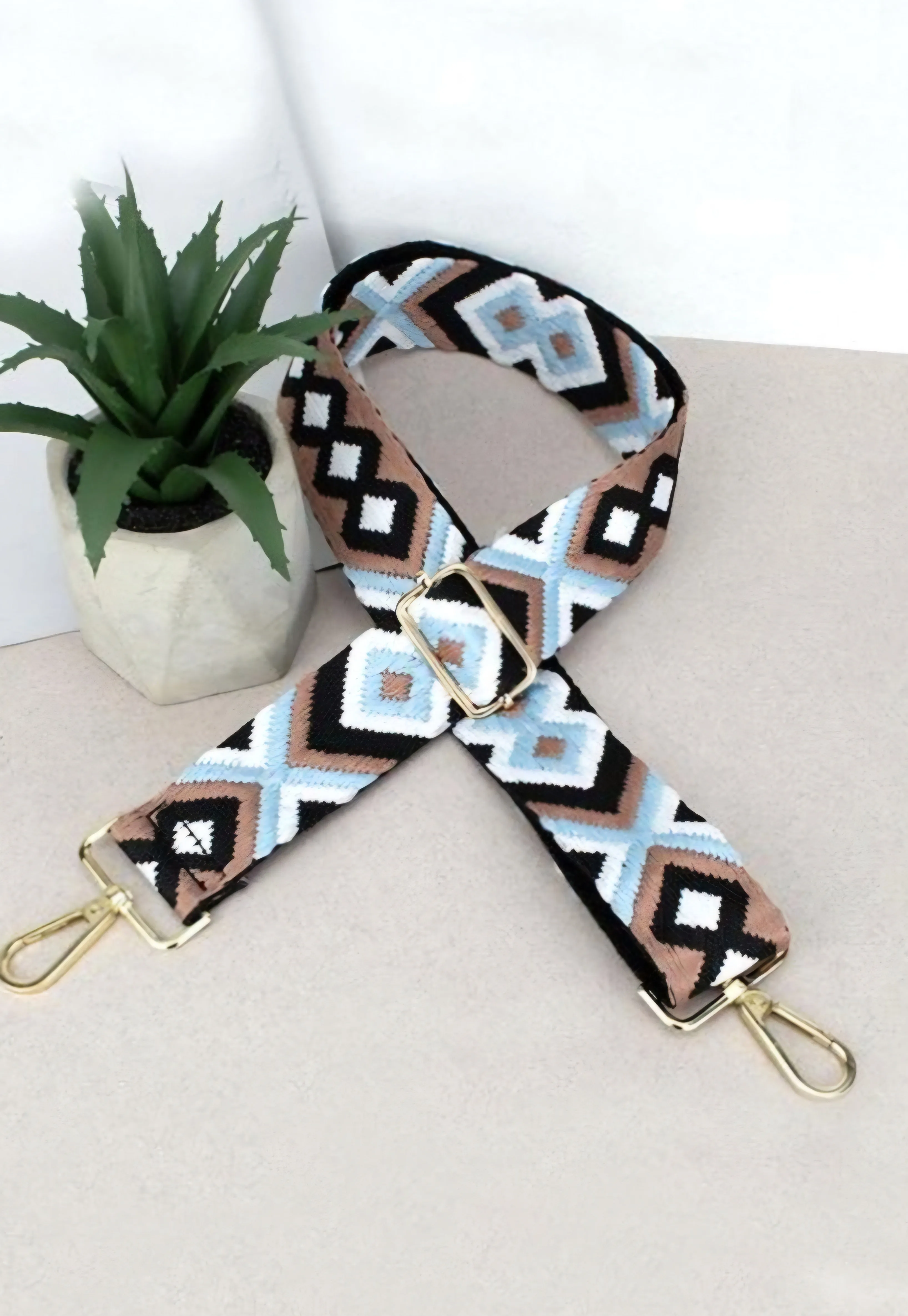 CROSSBODY GUITAR STRAP (multi)