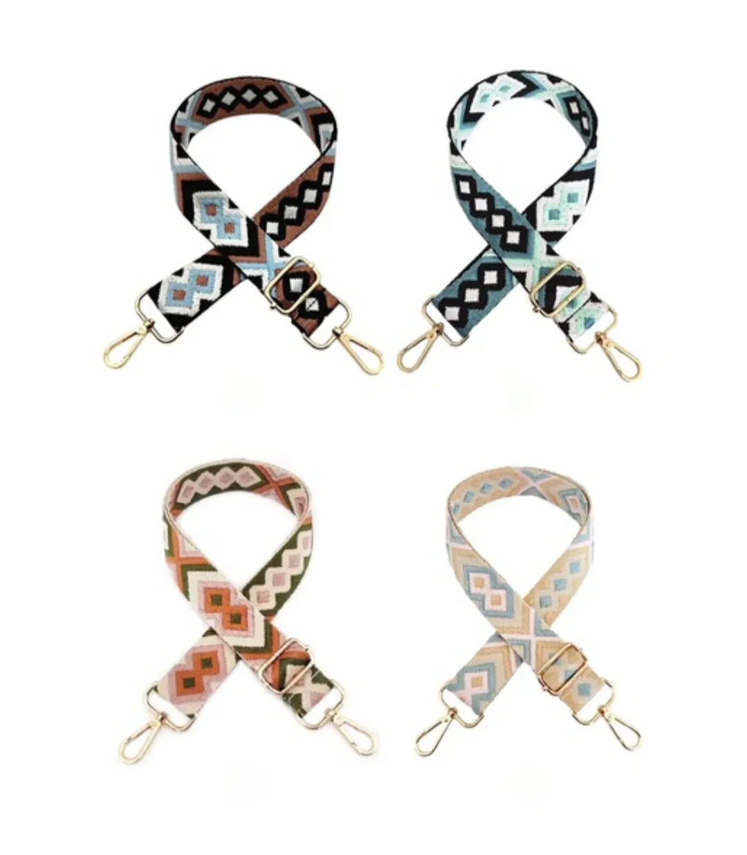 CROSSBODY GUITAR STRAP (multi)