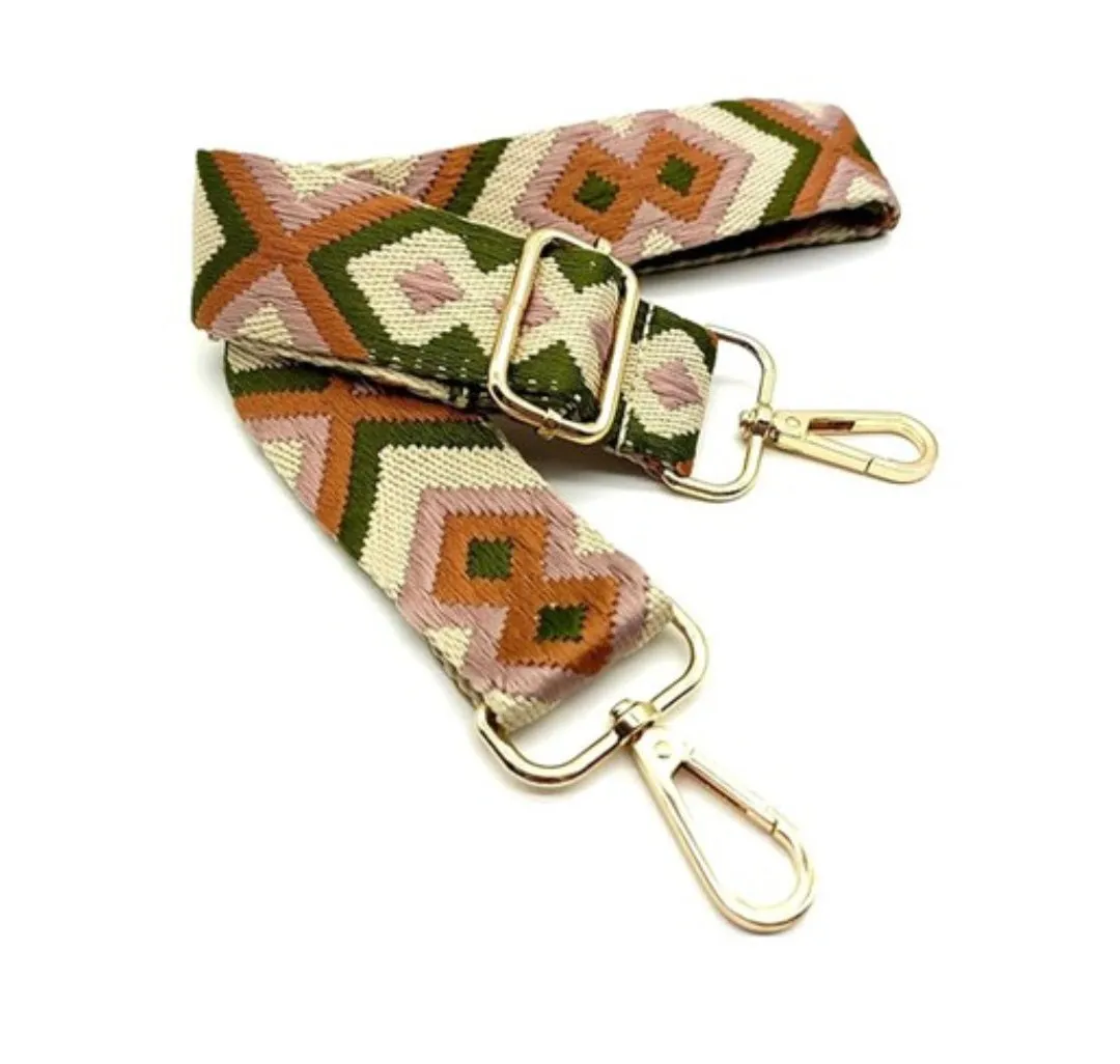 CROSSBODY GUITAR STRAP (multi)