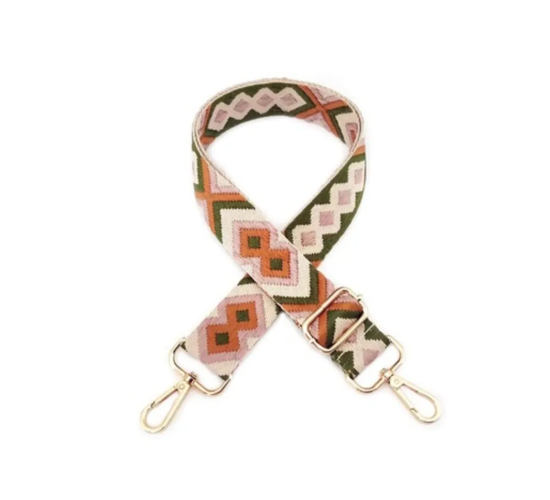 CROSSBODY GUITAR STRAP (multi)