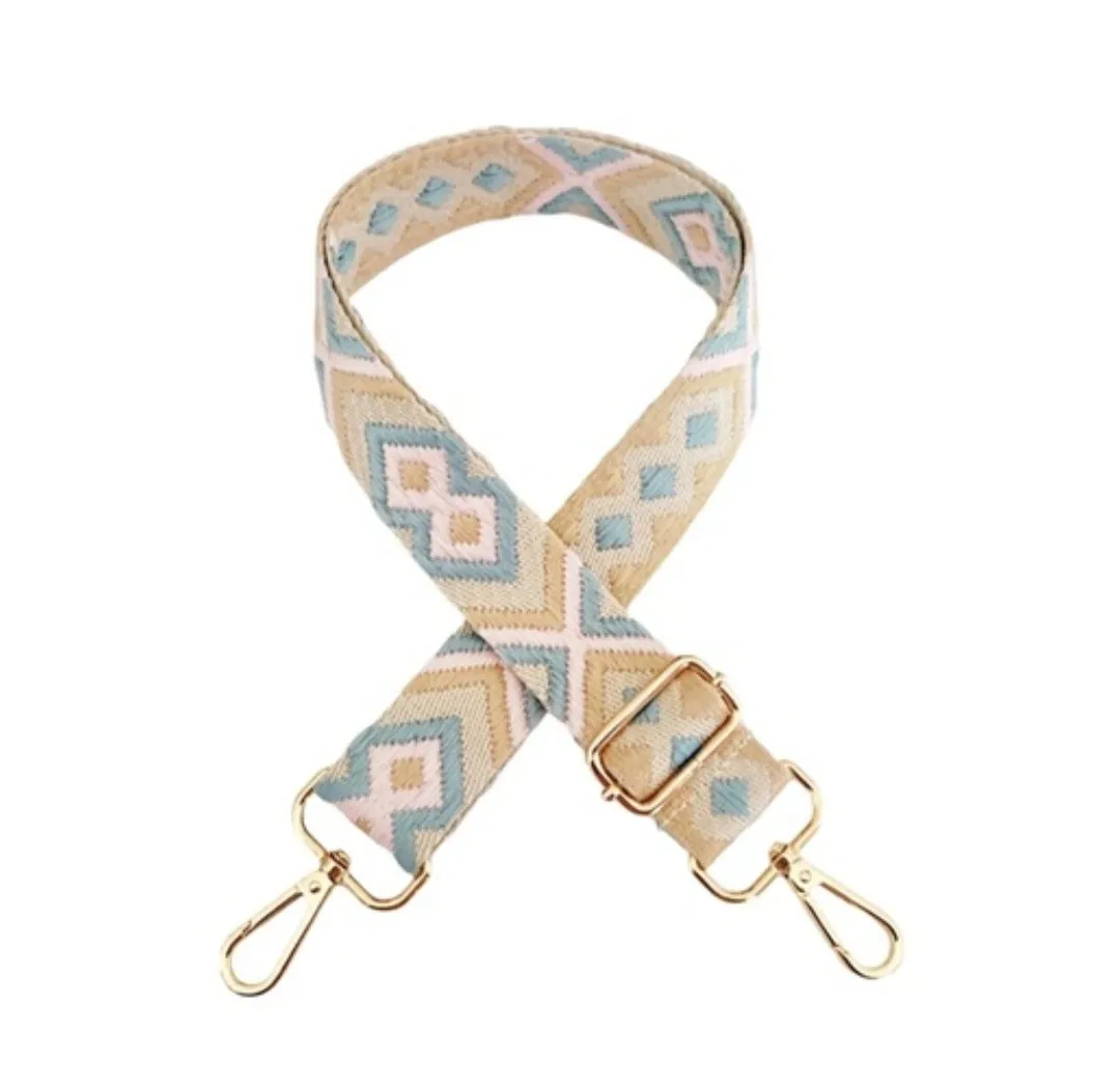 CROSSBODY GUITAR STRAP (multi)