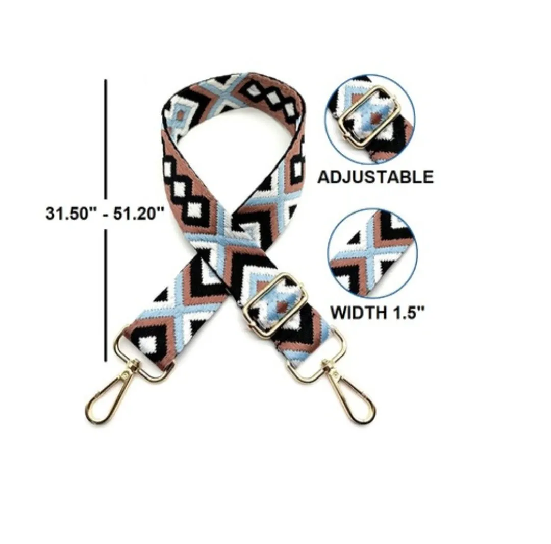 CROSSBODY GUITAR STRAP (multi)