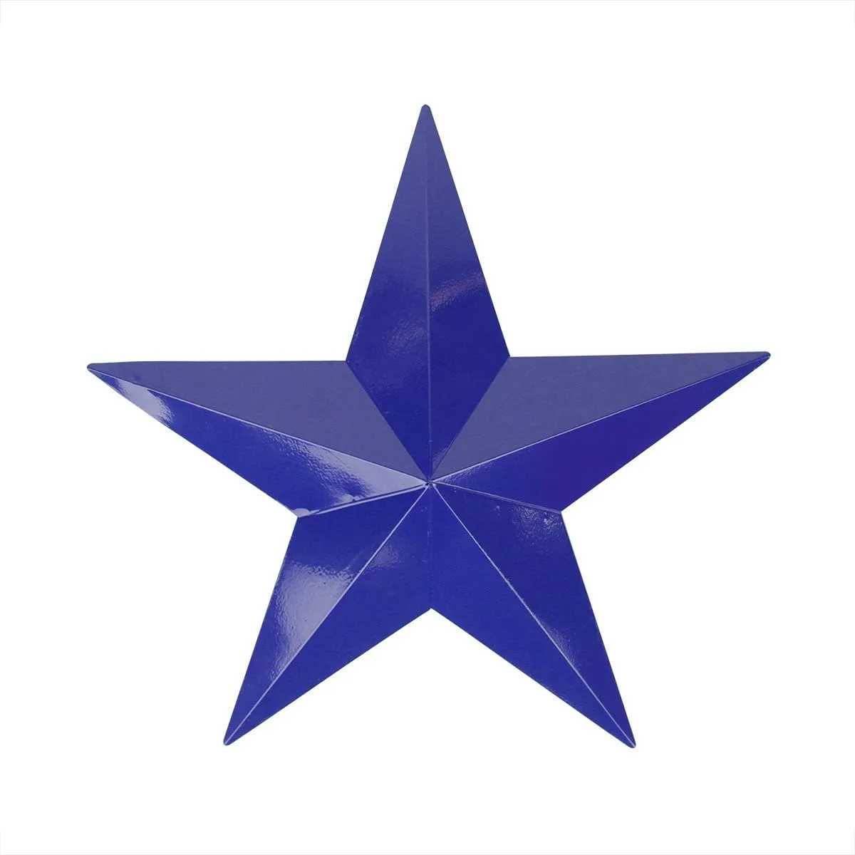 DAK 11.5" Navy Blue Country Rustic Star Outdoor Patio Wall Decoration