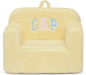 Delta Children babyGap Sherpa Chair- Greenguard Gold Certified, Yellow