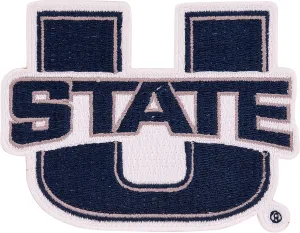 Desert Cactus Utah State University Patch – Embroidered Iron On/Sew On Applique for Blazers, Jackets, Backpacks, Bags, Hats & Tactical Gear – Utah State Aggies (Patch - Design A)
