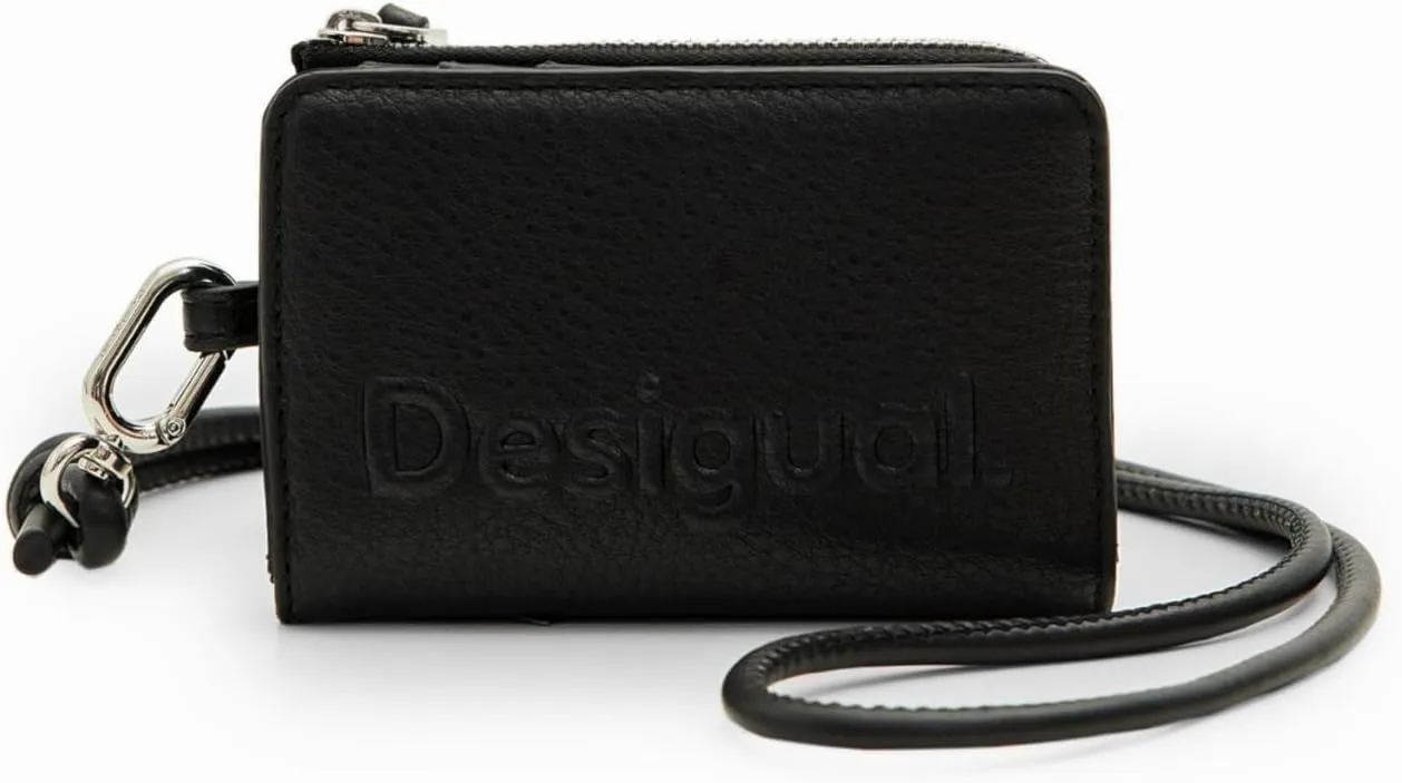 Desigual Small Die-Cut Floral Wallet