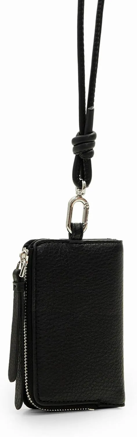 Desigual Small Die-Cut Floral Wallet