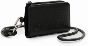 Desigual Small Die-Cut Floral Wallet