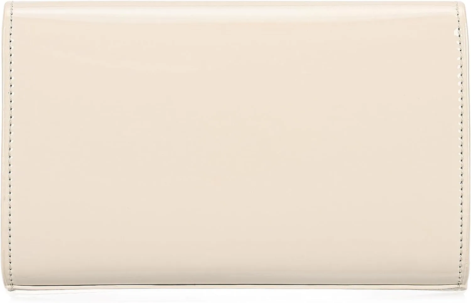DEXMAY Women Envelope Evening Clutch Handbag Faux Patent Leather Foldover Clutch Bag Formal Purse