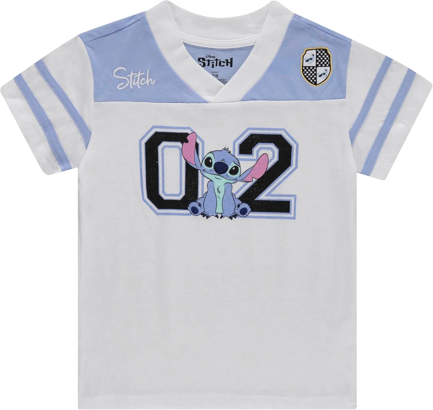 Disney Girls Lilo & Stitch Soccer Jersey T-Shirt - Girls Sizes 4-16