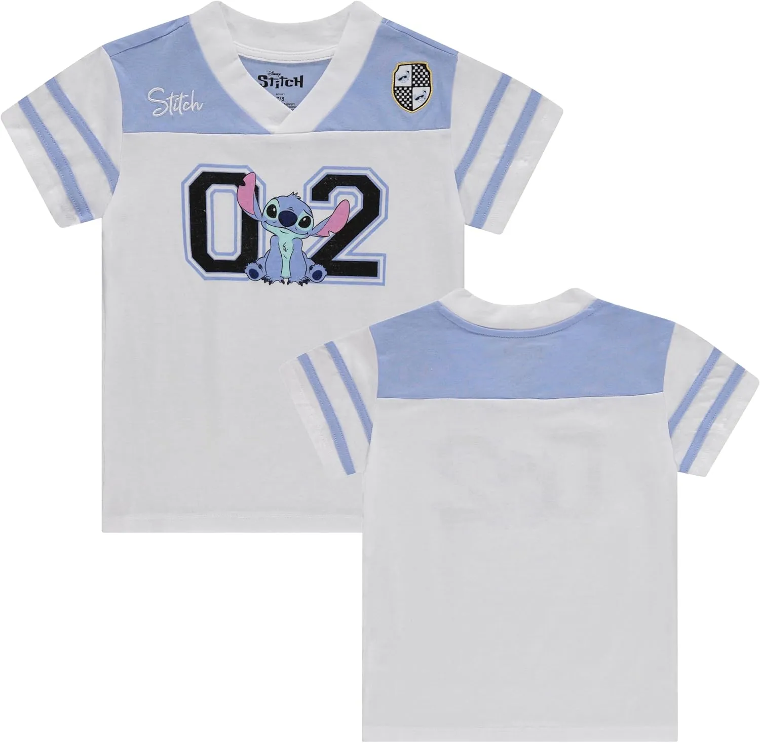Disney Girls Lilo & Stitch Soccer Jersey T-Shirt - Girls Sizes 4-16
